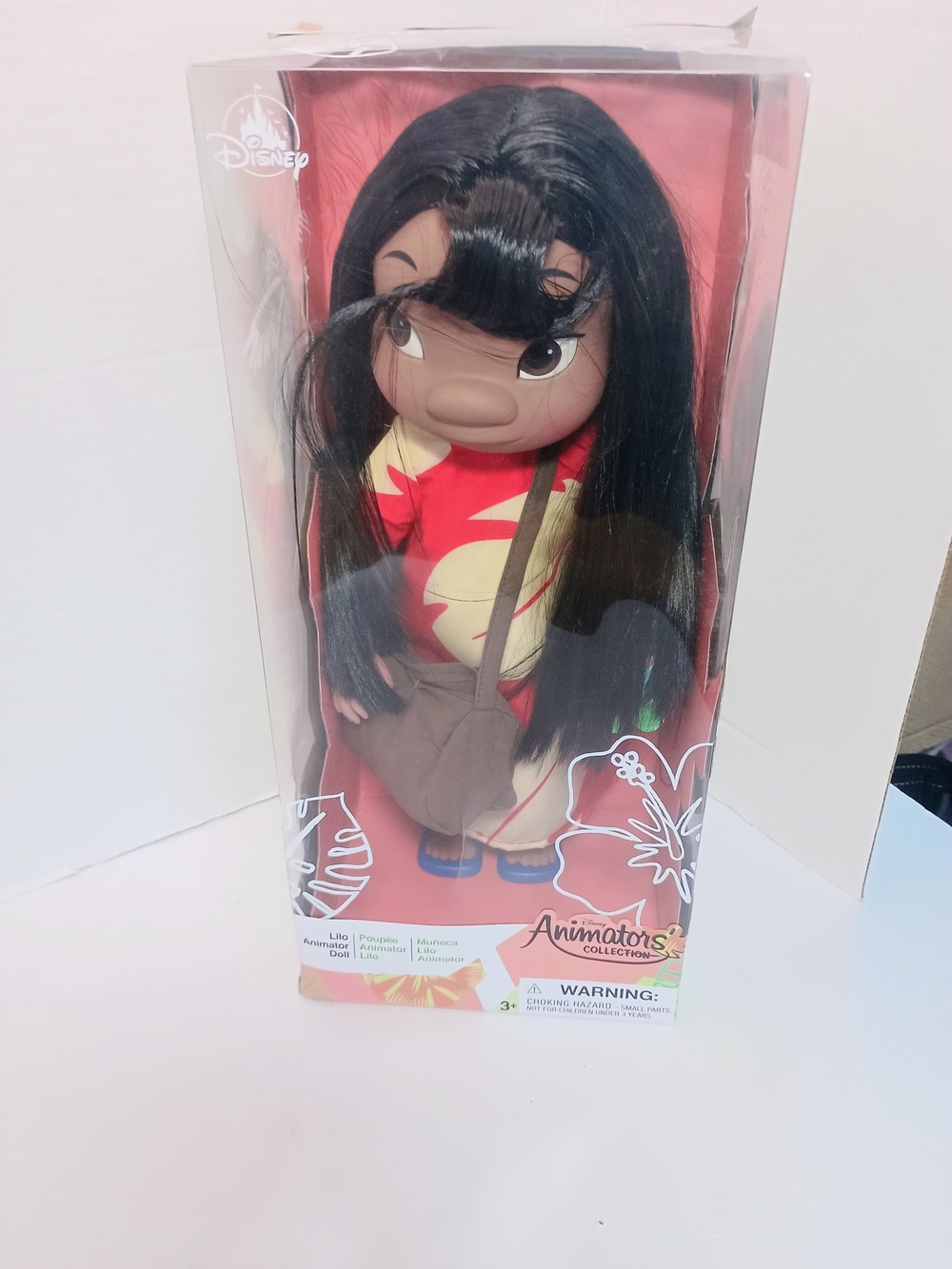 Disney Animators’ Collection LILO w/SCRUMP 16" Toddler Doll Figure Princess NIB